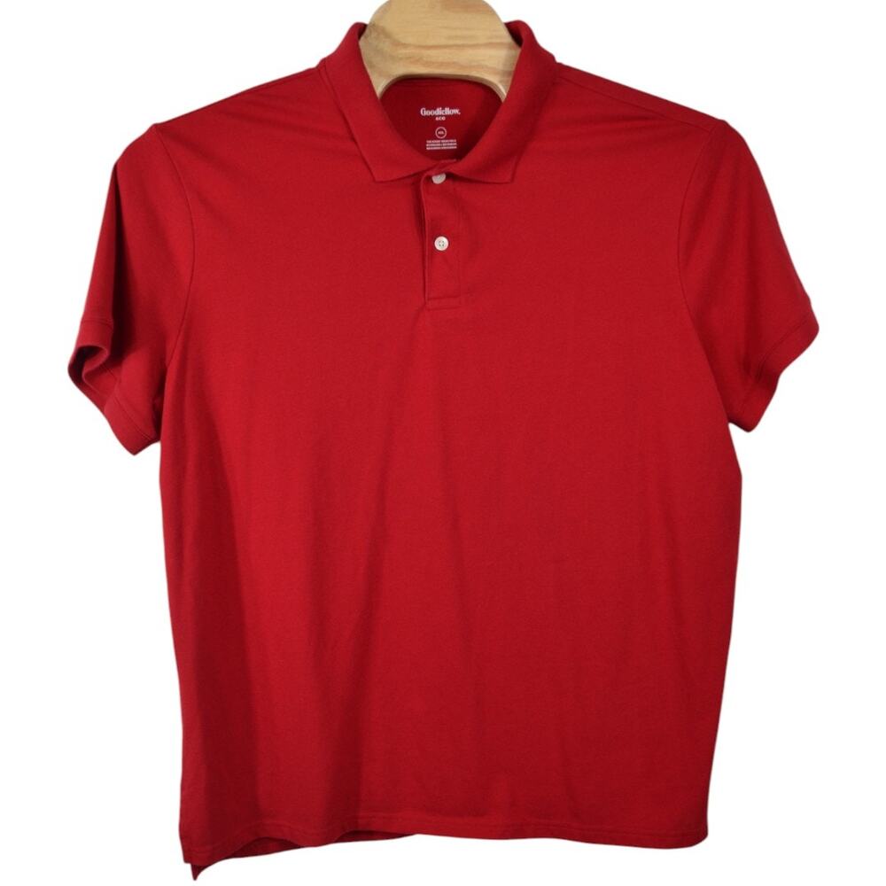 Goodfellow & Co Red Polo Shirt XXL – Classic Everyday StyleA